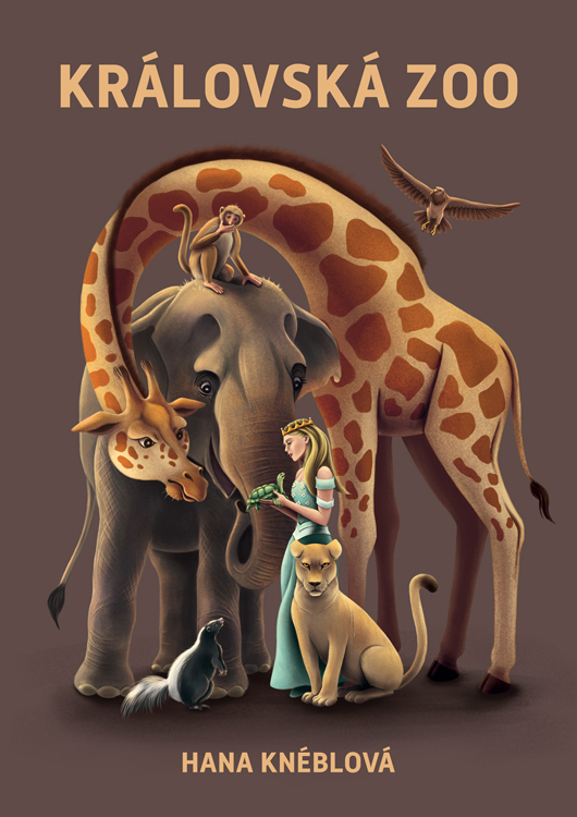 Kniha Královská zoo - obálka