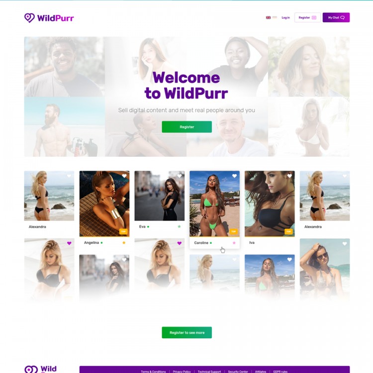 WildPurr – webdesign