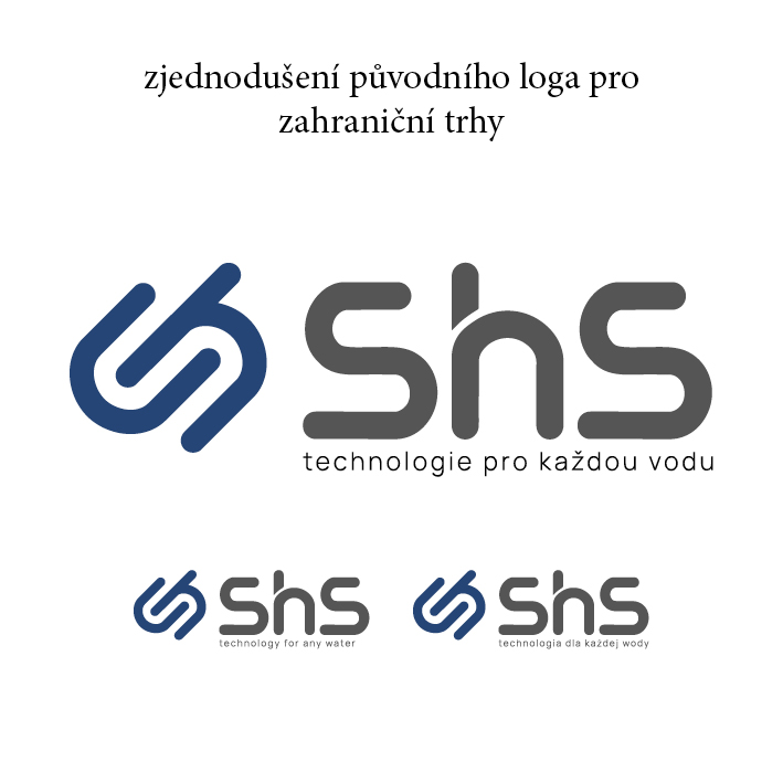 Logo SHS - technologie pro každou vodu
