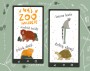 Plakát ZOO, knižní ilustrace, dětská ilustrace, ilustrace zvířat, knihy a učebnice
