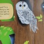 Puštík, ilustrace sovy, ptáků, dětská kniha, ilustrace pro děti