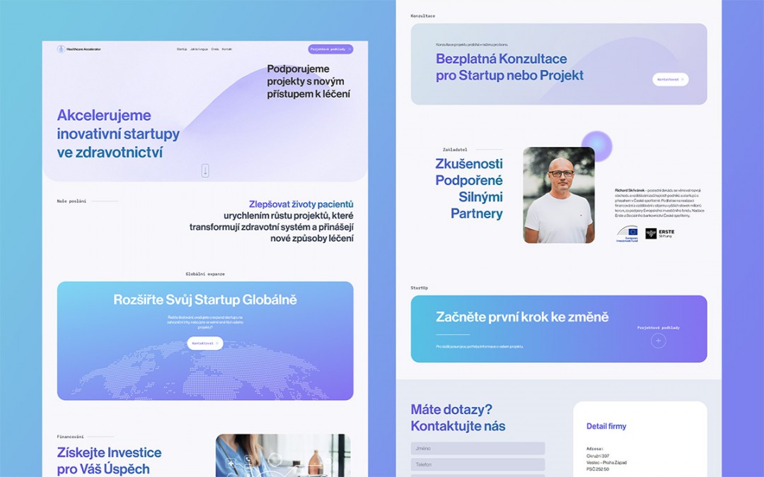Webdesign | Healthcareaccelerator