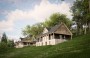 Prezentační render | chata Krkonoše