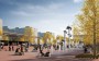 Odpočinková zóna | urbanistická studie Novodvorská