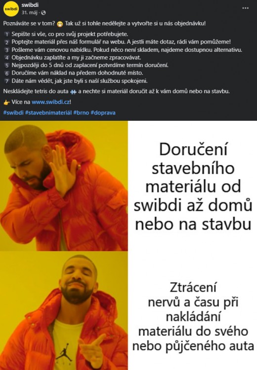 Humorní text v postech | swibdi