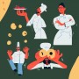 Kuchař – ilustrace