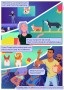 Zábavný komiks v angličtině na podobnost pejska Corgi a toustového chleba