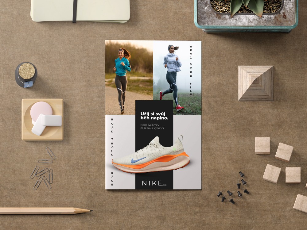 Nike – reklamní grafika