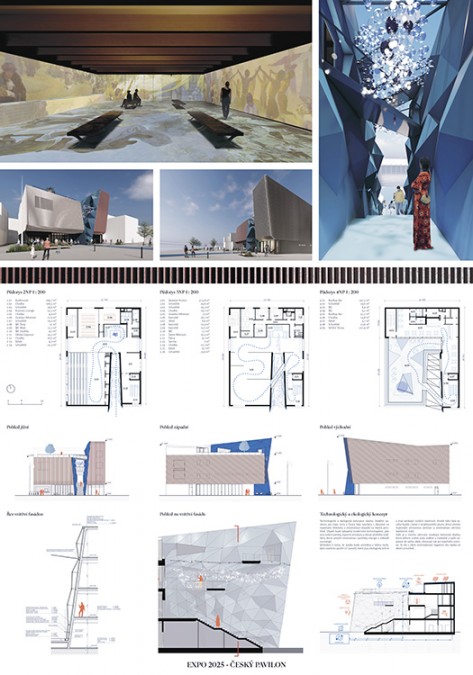 Soutěžní návrh: český pavilon pro Expo 2025 (3)