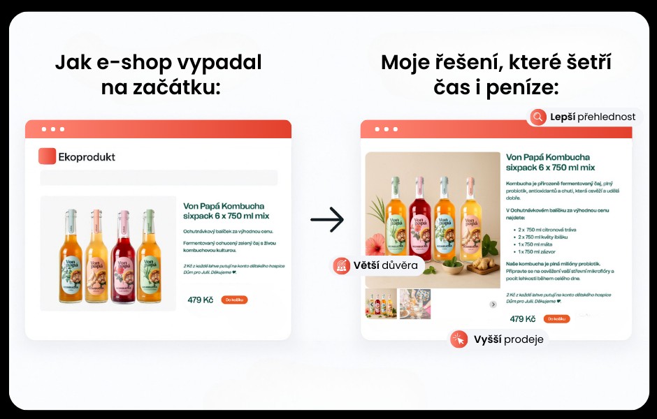 Z obyčejné stránky prodejní nástroj