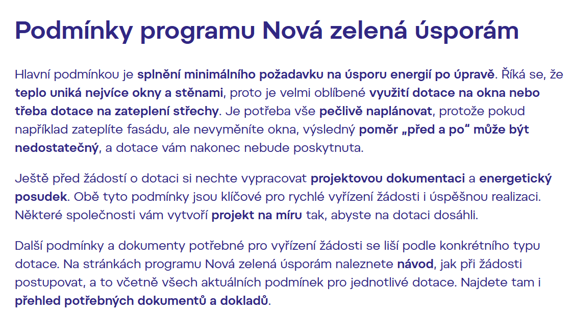 Ušetřeno.cz - článek Nová zelená úsporám