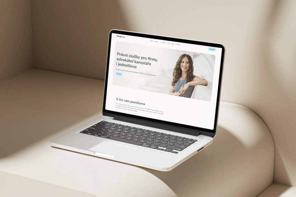 Tvorba webu pro advokátní kancelář ST Legal