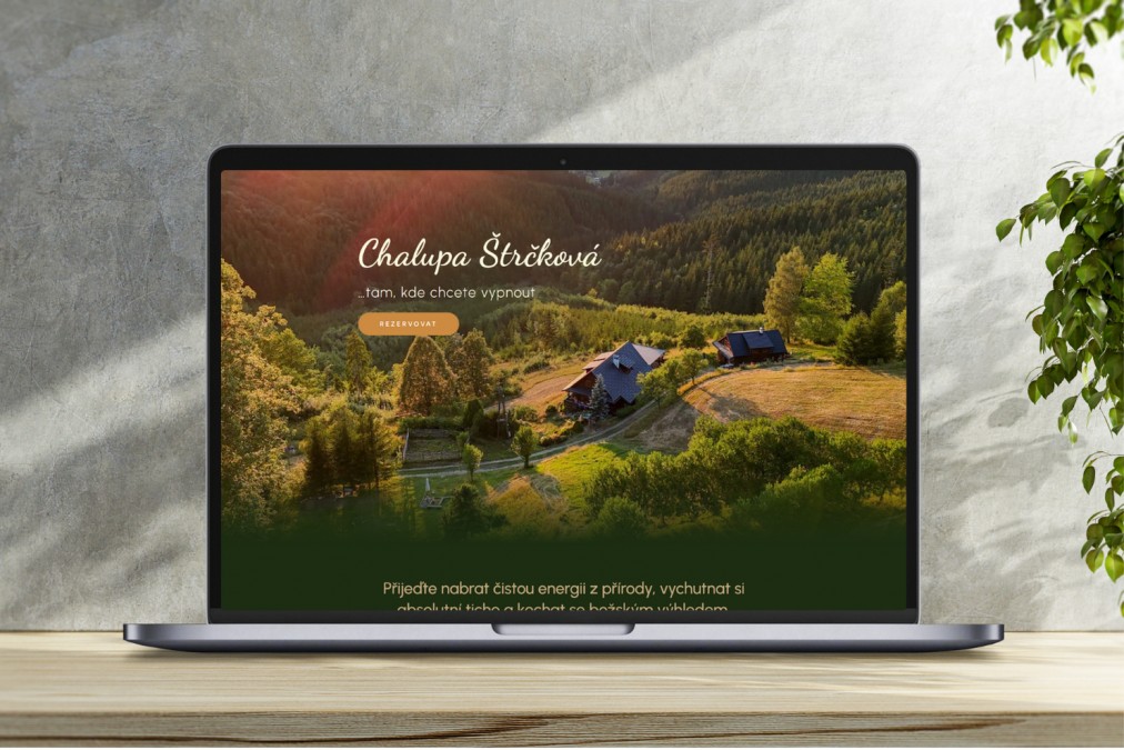 Redesign webu pro ubytování v Beskydech