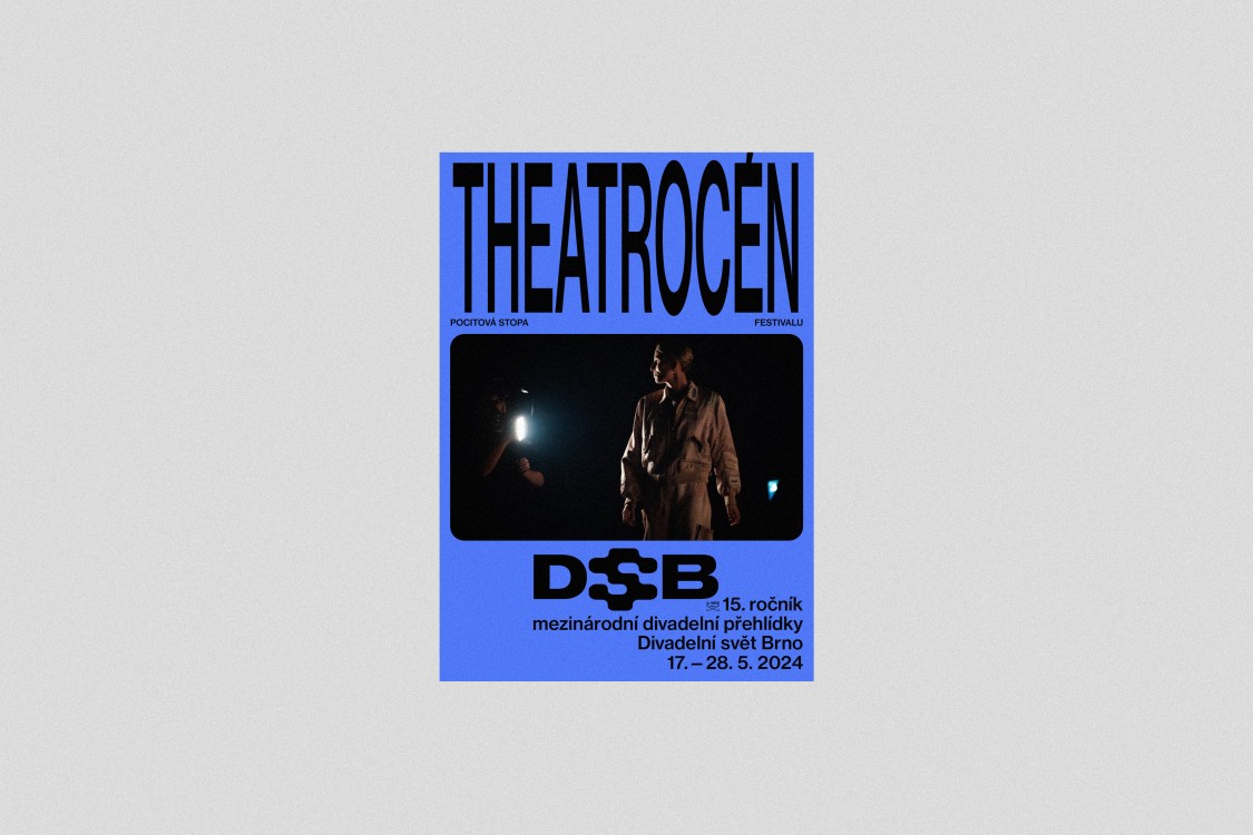 Theatrocén magazine, cover, front | Divadelní svět Brno