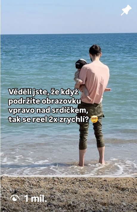 Post, který získal přes milion views