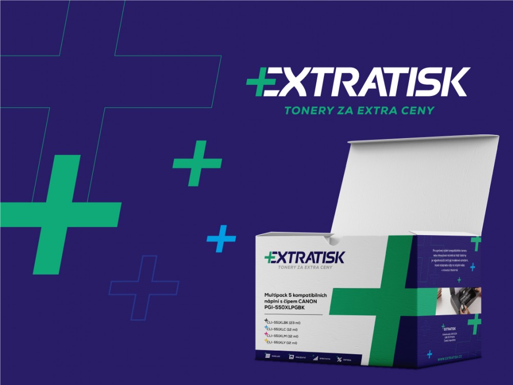 Extratisk - Logo a design krabic