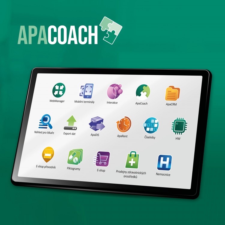 Ikonografie pro software ApaCoach