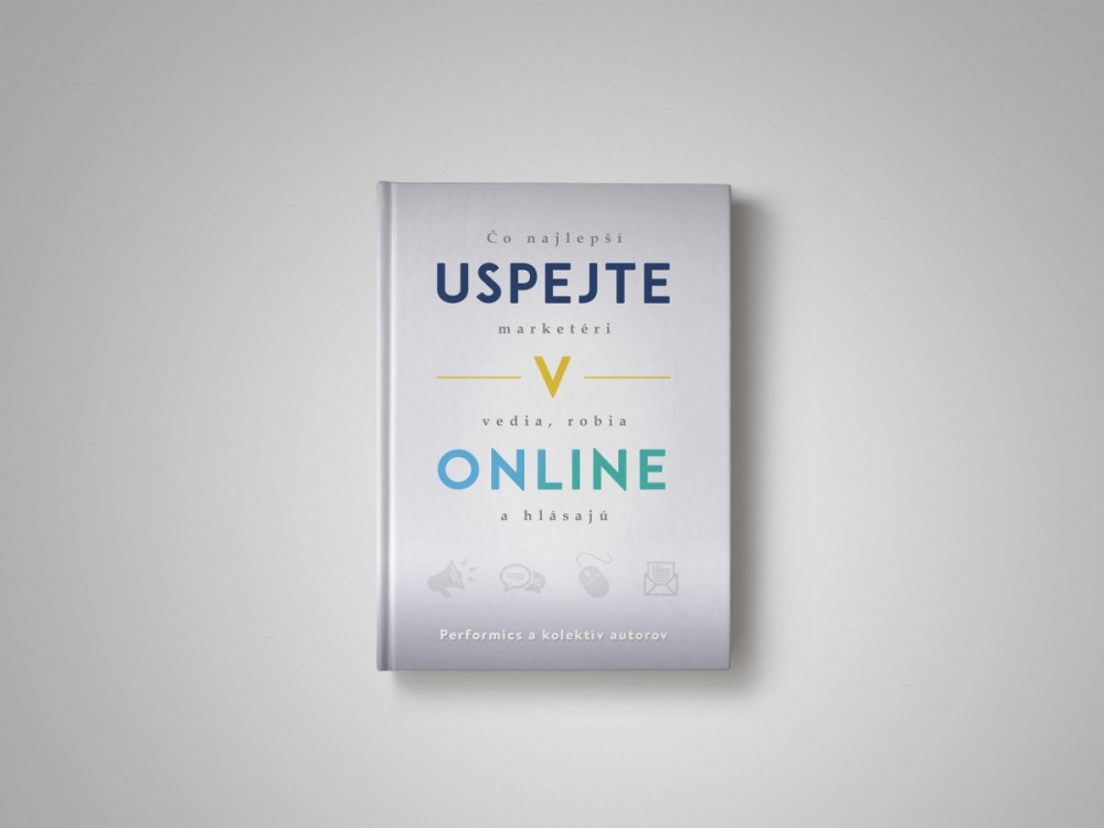 Grafický návrh obálky knihy - Uspejte v online