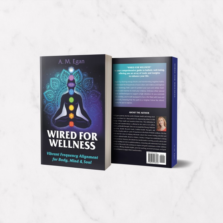 Design knižní obálky - Wired for Wellness
