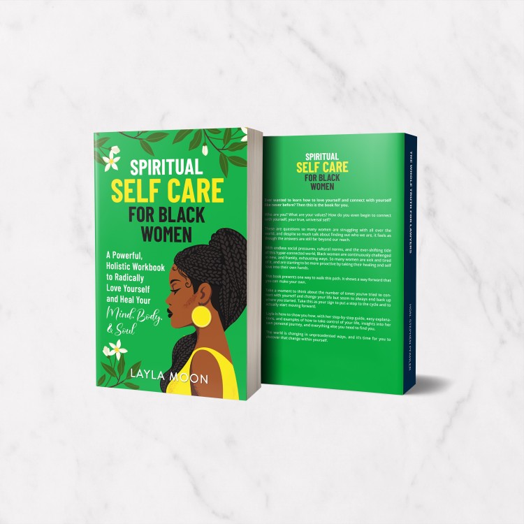 Design knižní obálky - Self Care for Black Women