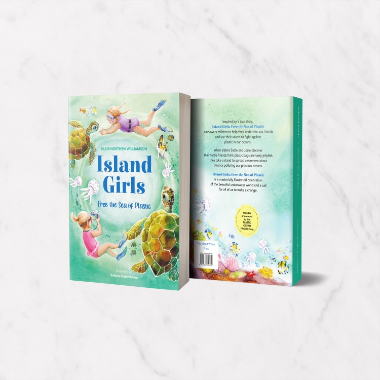 Design knižní obálky - Island Girls