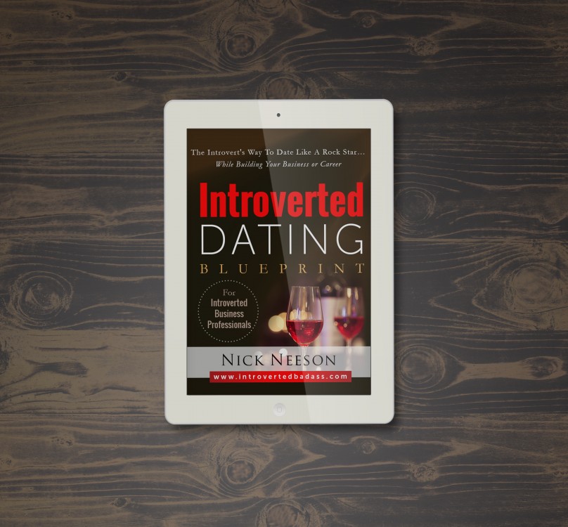 Grafický návrh obálky ebooku - Introverted Dating