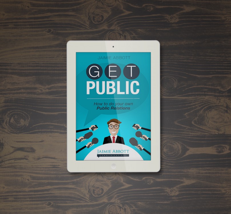 Grafický návrh obálky ebooku - Get Public