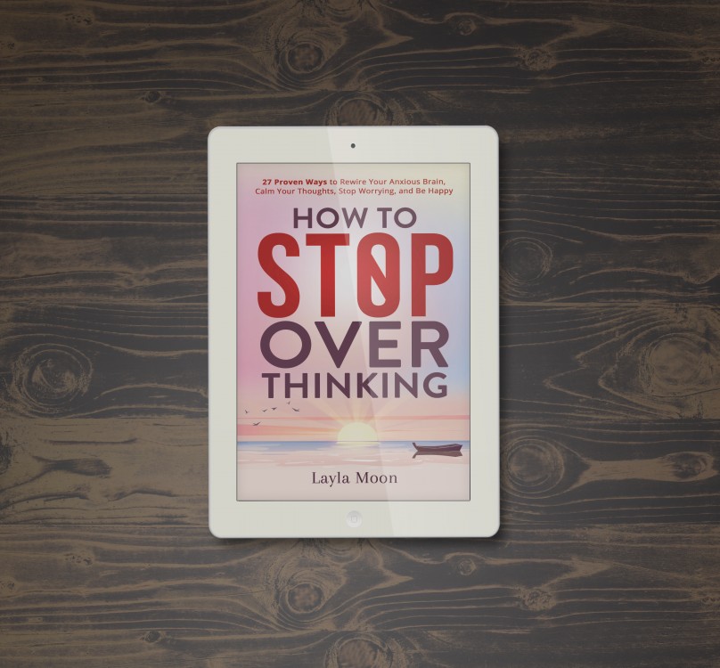 Grafický návrh obálky ebooku - How to Stop Overthinking