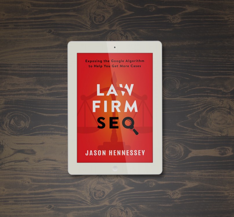 Grafický návrh obálky ebooku - Law Firm SEO