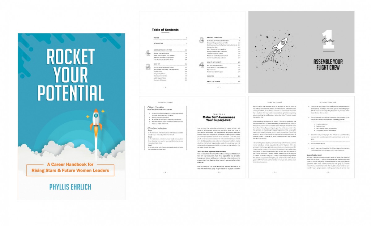 DTP sazba knihy - Rocket Your Potential