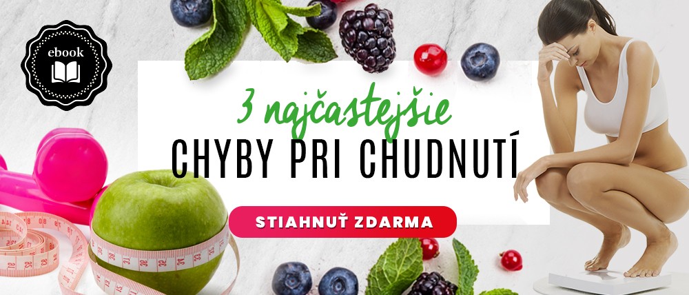 Reklamní banner - Chyby pri chudnutí