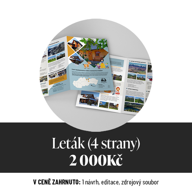 Ceník - Leták (4 strany)