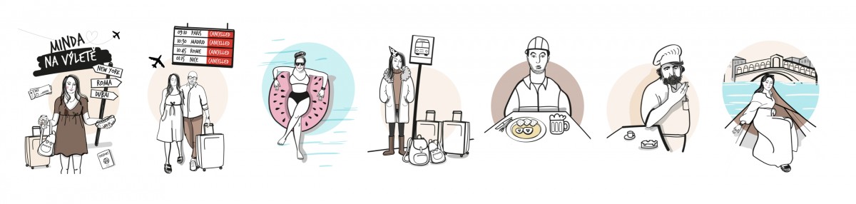 Cat&Cook ilustrace do knihy