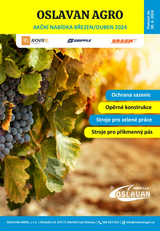 Grafika pro Oslavan Agro