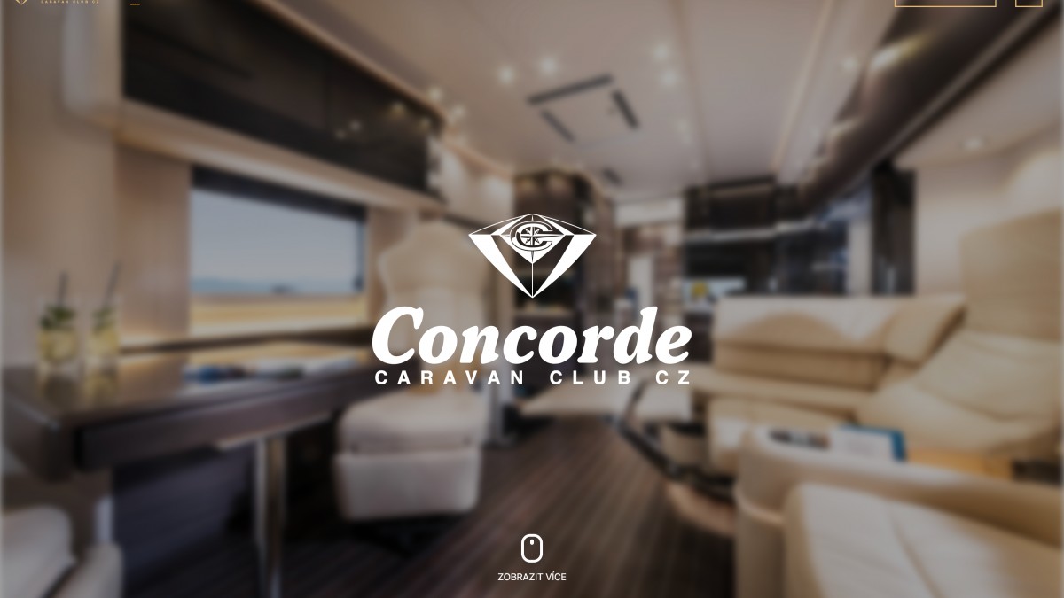 CONCORDE CARAVAN CLUB – web se soukromou sekcí pro členy klubů