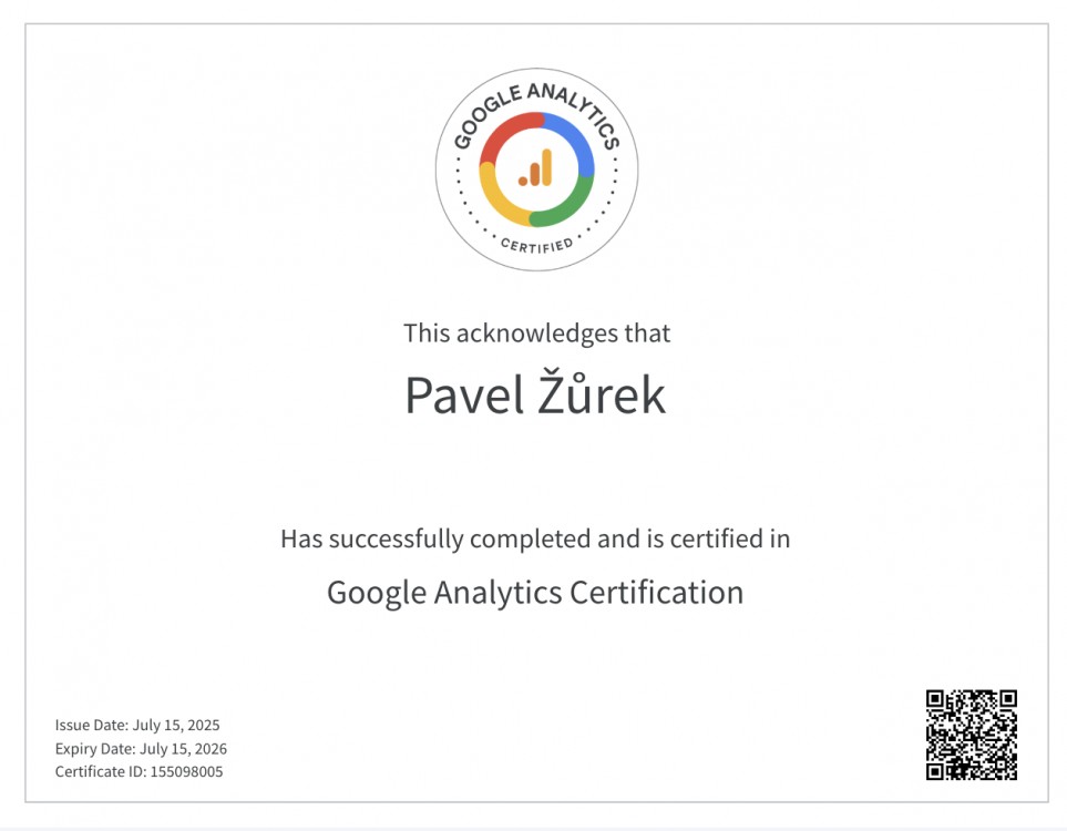 Google Analytics Certification