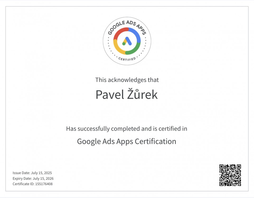 Google Ads Apps Certification