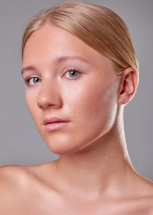 Dívčí beauty portrét