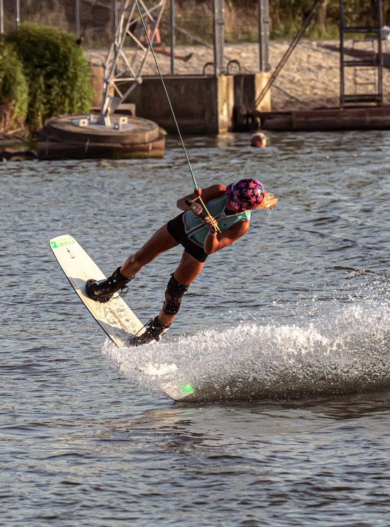 Reportážní fotografie – kitesurfing