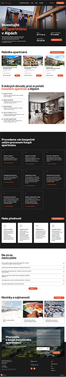 SURREAL Investments CZ: obsahová struktura webu, UX, web copywriting
