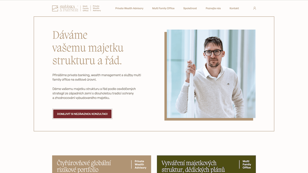 Firemní prezentace Sušánka & Partneři