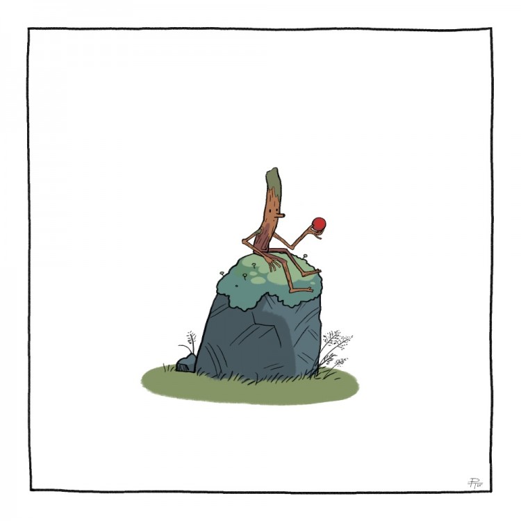 Lesní bytost | kreslená postava