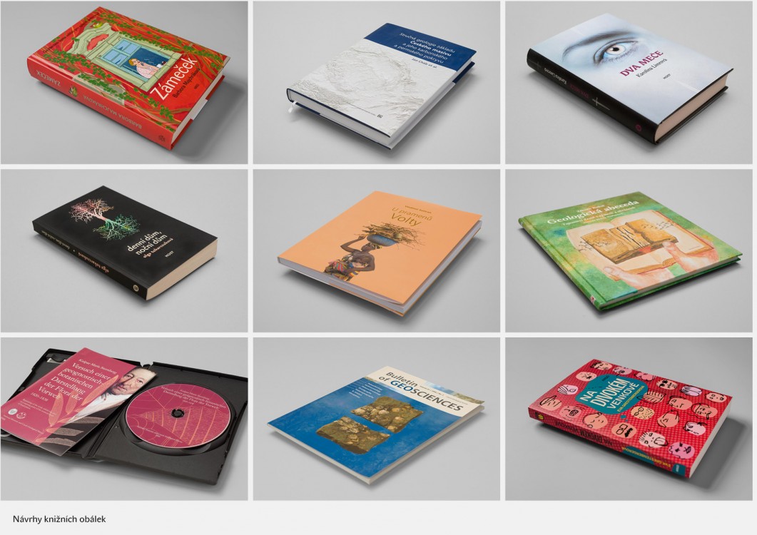 Návrhy knižních obálek