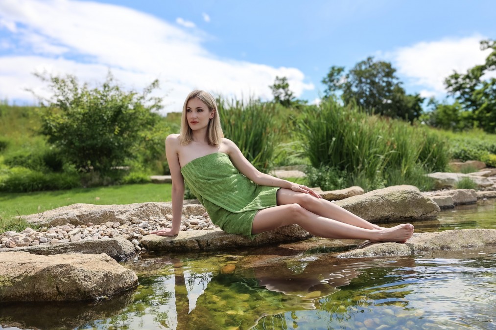 Produktové focení s modelkou