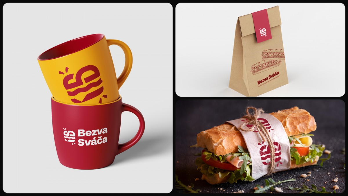 Grafika značky Bezva Sváča