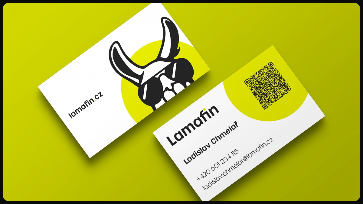 Vizitka Lamafin
