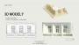 3D model historické budovy včetně krovu a detailů fasády – Praha