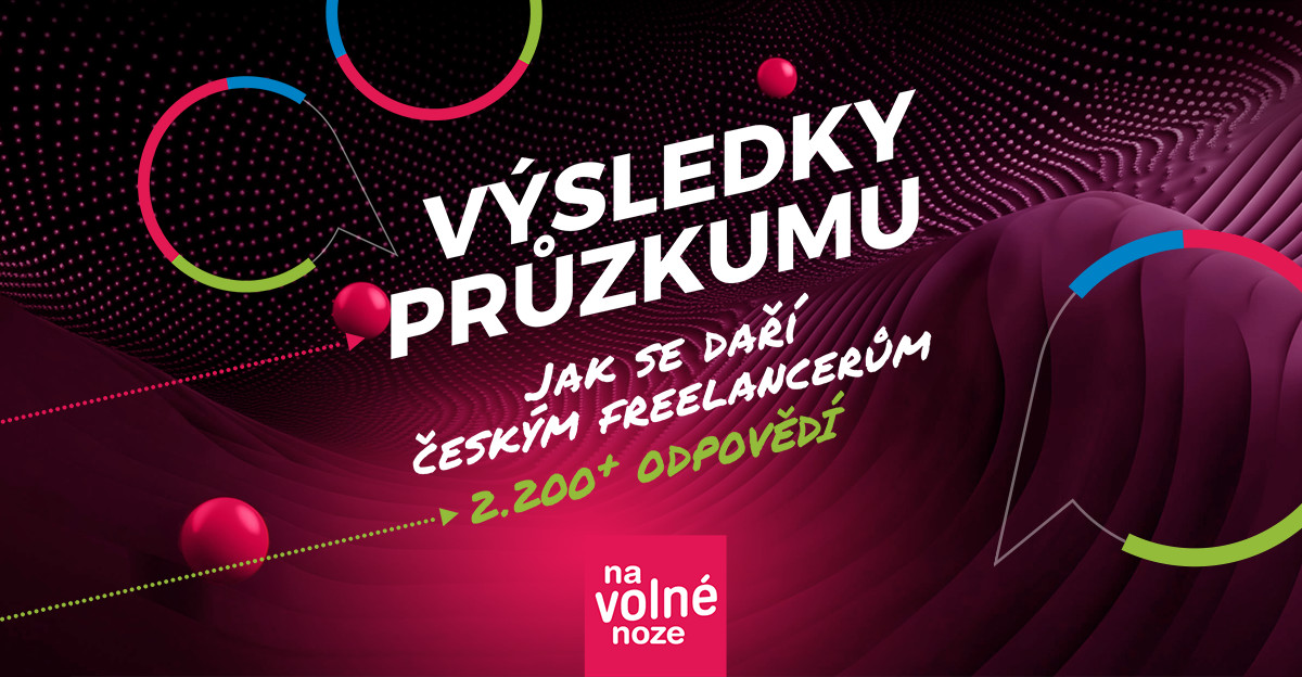 Výsledky průzkumu: Jak se daří českým freelancerům (2.200+ odpovědí)