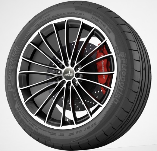 3D model pneumatiky | 3D modely automobilů