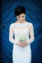 Dámské bílé svatební šaty na míru | krejčovství Hugo Hranice na Moravě  (zobrazit v plné velikosti)